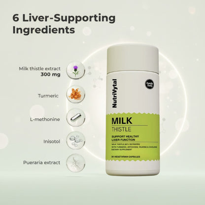Milk Thistle Liver Detox & Fat Digestion Support